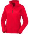 RS901F R901F Result Recycled Ladies Printable Soft Shell Jacket Red colour image